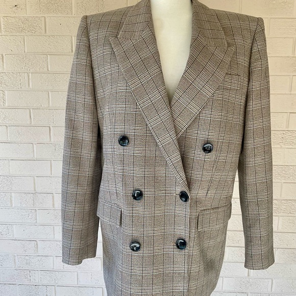 Isabel Marant Nevim Check Double Breasted Blazer NWT SZ EU40/US8 -US12 - Picture 3 of 11